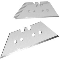 Trapezklingen FüR Teppichmesser Ersatzklingen 5 StüCk LäNge 60 Mm StäRke 0,4 Mm
