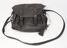 Vintage original Eternel zeitlos elegante Damen Handtasche schwarz Lederoptik