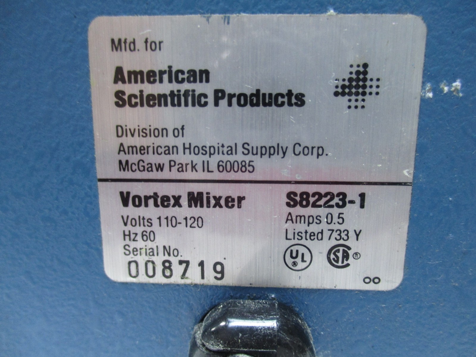 S/p American Scientific Products Vortex Mixer S82231 for sale online
