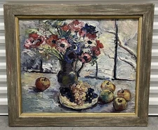 René Demeurisse Original Oil Painting Signed & Dated 1957
