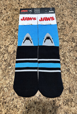 JAWS x ODD SOX crew Socks Size 6-13 NWT￼