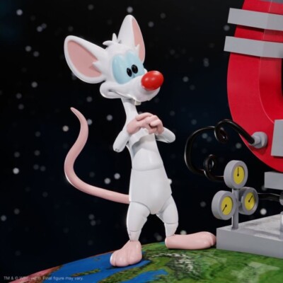 Pinky and the Brain - Pinky Ultimates! 7” Scale Action Figure 