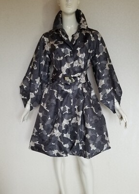 Sportmax Max Mara stylischer  super femininer 100% Seide Mantel/ Trenchcoat