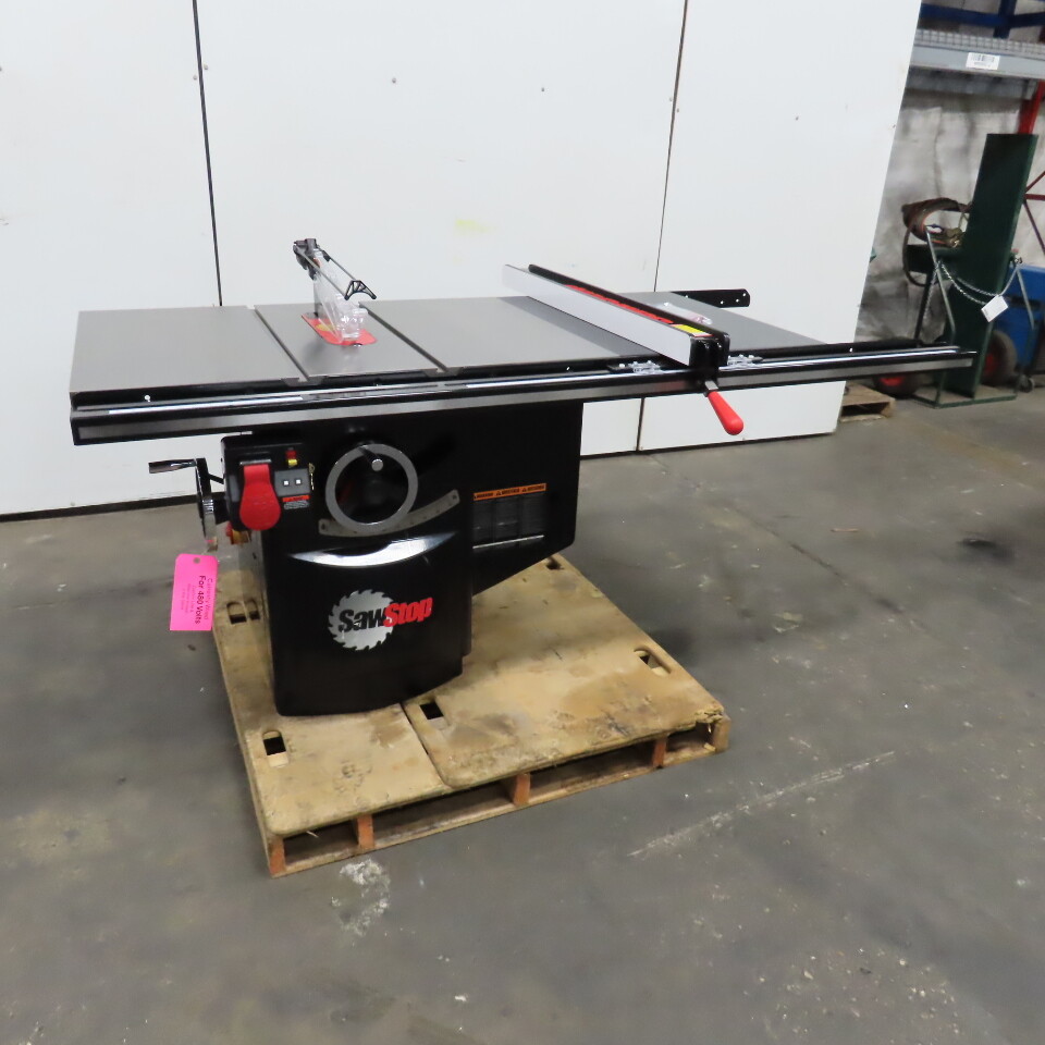 SawStop ICS73480 10" Industrial Table Saw 480V 3Ph W/ Upgrades