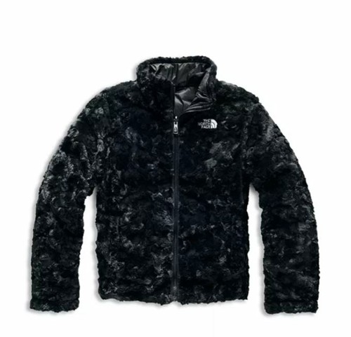 The North Face Unisex Revers Mossbud Swirl Quilted & Fleece Jacket Black Sz M - Picture 4 of 5
