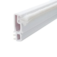 Sash Window Parting Bead 3m White Brown uPVC Draught Proof Strip