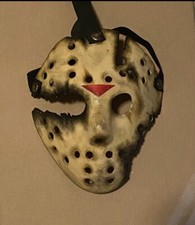 Part 9 screen accurate custom hand painted jason voorhees mask -made to order-
