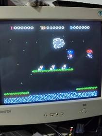 NES FAMICOM ICE CLIMBER BALLOON FIGHT GALAGA WARPMAN  version GAME CART ONLY