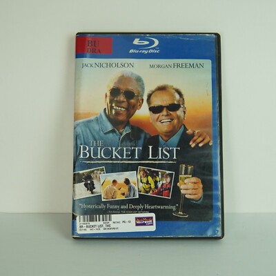 The Bucket List [Blu-ray] Morgan Freeman Jack Nicholas