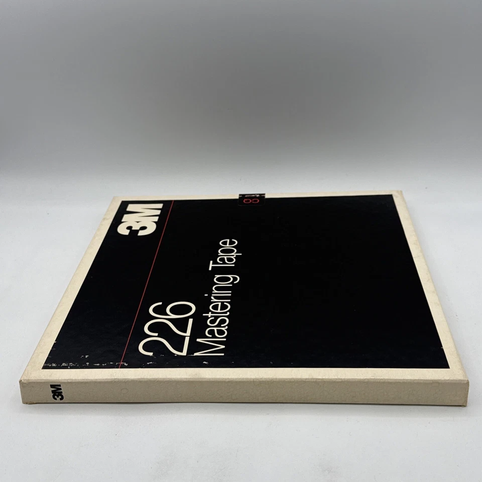 Cinta de masterización 3M 226 PRO EN BLANCO carrete a carrete 10" metal 1/4" x 2500' buje NAB Foto 3 de 4