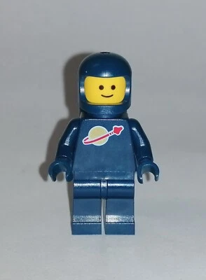 LEGO Spaceman dunkelblau - Minifigur Astronaut Raumfahrer Moon dark blue Classic