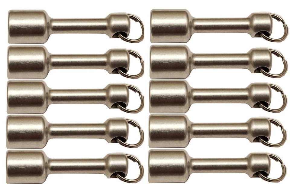 REVOLUTION MACHINES LLC Test Magnets Bulk Pack 10 Pcs Scrap Metal Recycling 10 lbs 4kg KM03R2 Industrial