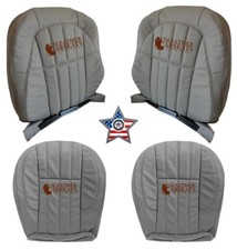 99 For Jeep Grand Cherokee Limited Full Front Synthetic Leather Seat Cover Gray