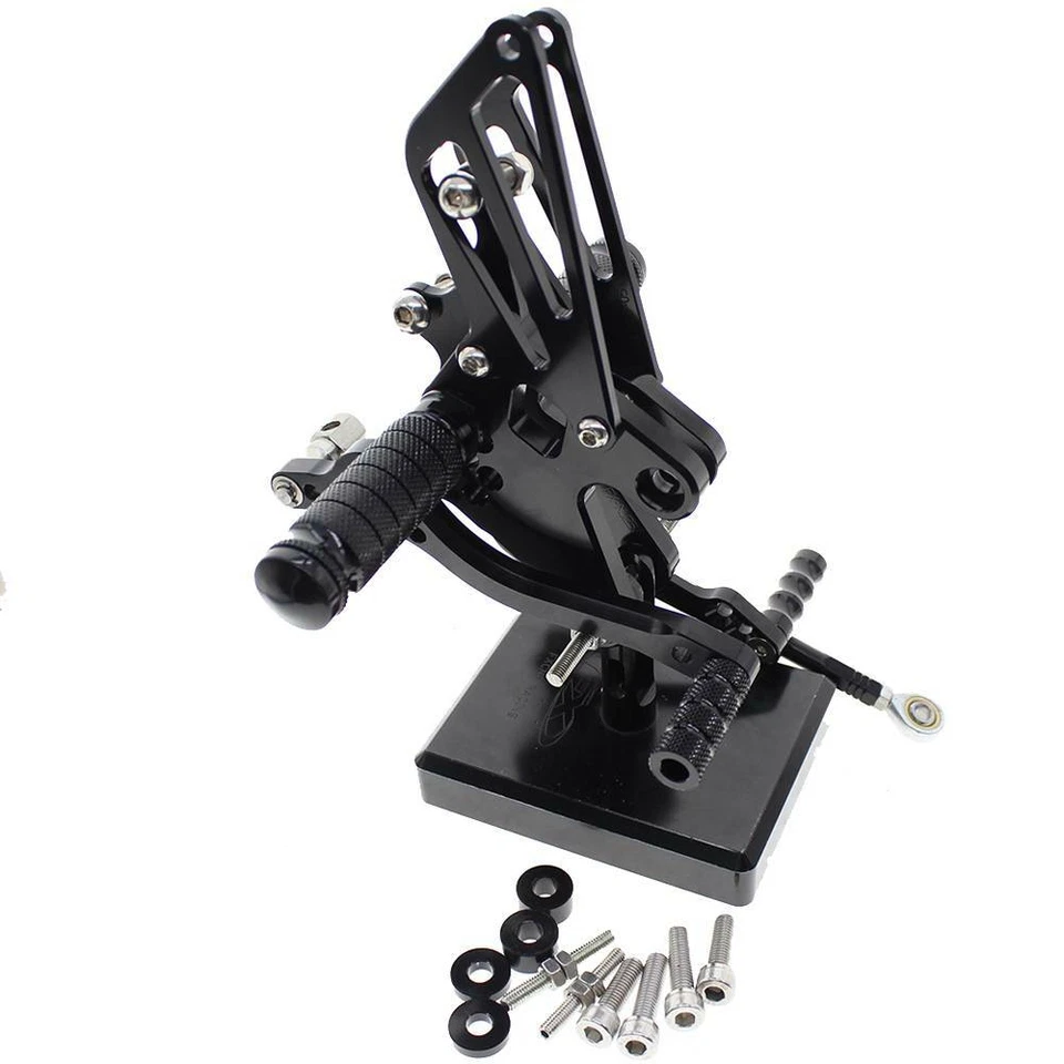 Juegos traseros FXCNC para Kawasaki Ninja ZX6R ZX636 Ninja 250R 3005 650R ER6N Z900 Z750 Foto 3 de 4