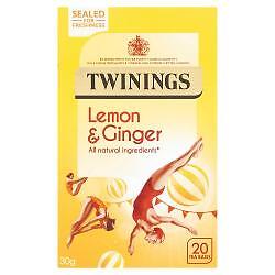 Twinings Lemon & Ginger (20 teabags)