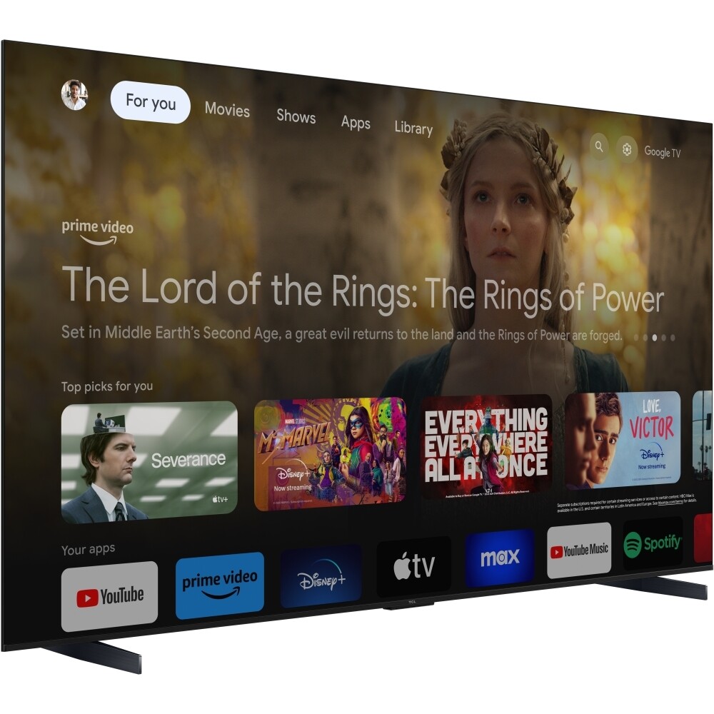 TCL C6K 98C6K TV 2,49 m (98 ) 4K Ultra HD Smart TV Wifi Métallique - Tcl