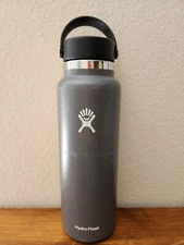 Hydro Flask Wide Mouth Stainless Steel Water Bottle - 40oz, Gray