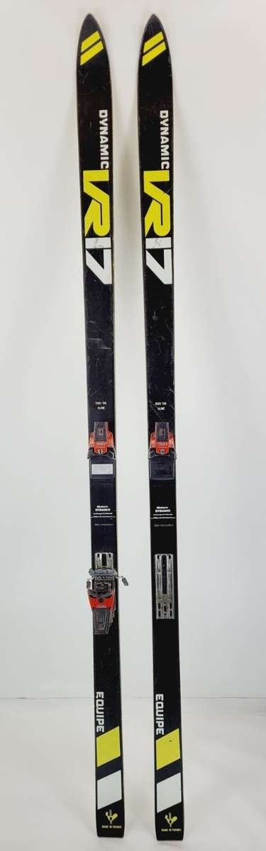 Vtg Rare Dynamic VR17 Equipe 203cm Skis w/ Tyrolia 380 Binding