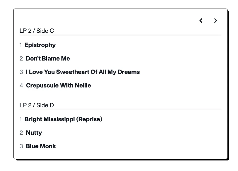 THELONIOUS MONK PARIS 1969 LP VINYL ME PLEASE LTD ED LIGHT BLUE VINYL BLUE NOTE - Image 4 of 4