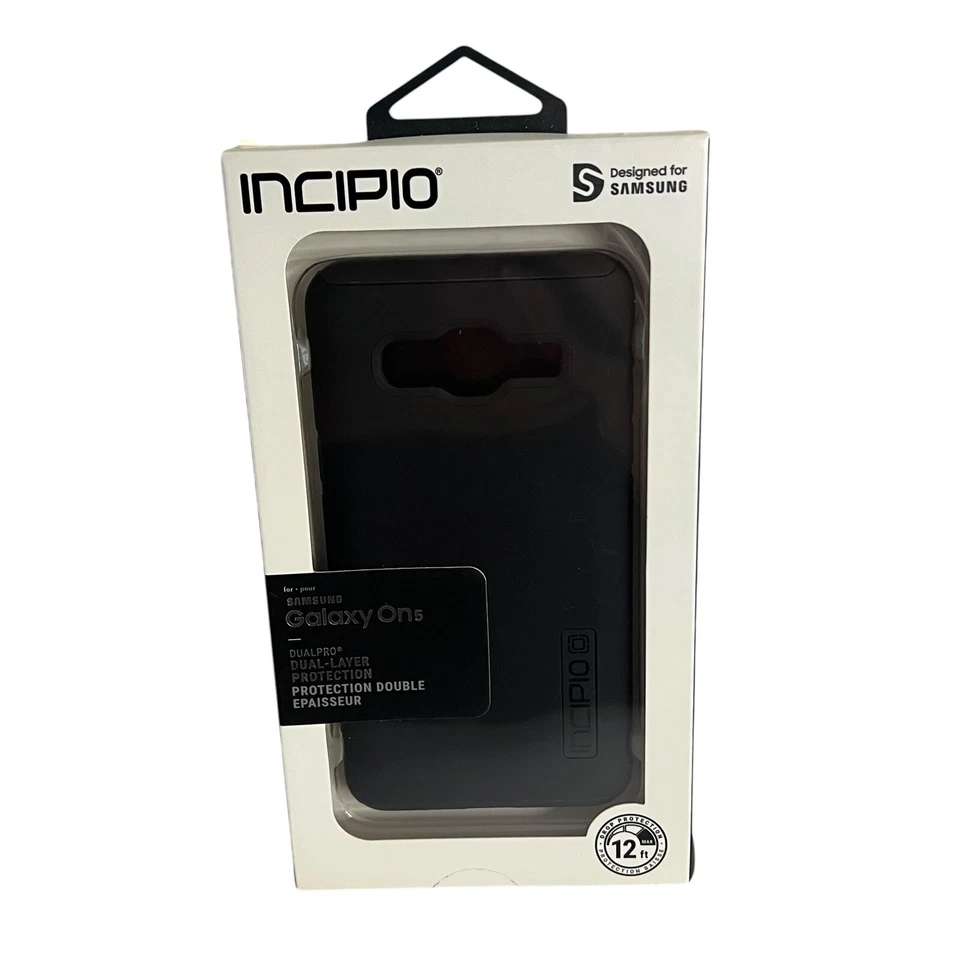 Funda Incipio DualPro Samsung Galaxy On5 - Protección Doble Capa - Negra Foto 4 de 4