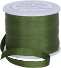 Threadart 100% Pure Silk Ribbon - 4mm Dark Sage - No. 653- 10M (11 Yards)