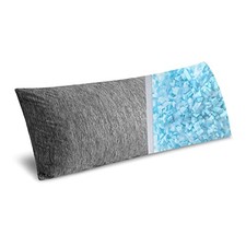 Memory Foam Body Pillow for Adults, Cooling Long 20x54 Inch Pack of 1 Grey
