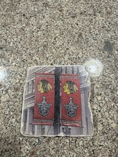 Chicago Blackhawks Marble 4”x4” Coaster - Stanley Cup
