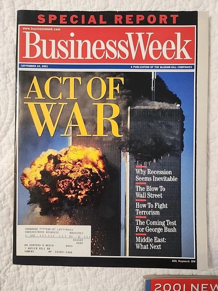 9/11 Business Week, New York Magazines, Rudy Guiliani - Image 2 of 4