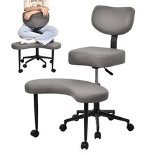 Criss Cross Legged Chair with Wheels, Meditation Chair, ADHD Yoga Chair