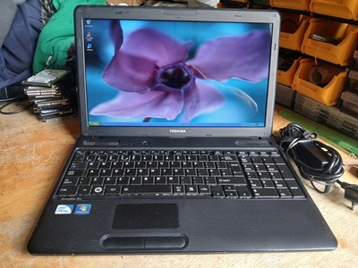 SCHNELLER Toshiba Windows XP Laptop -- Qualität 15,6'' + 320GB HD + 3GB RAM + Ladegerät (T2)