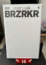 BRZRKR #1 Blank White Cover Variant (BOOM! Studios February 2021)