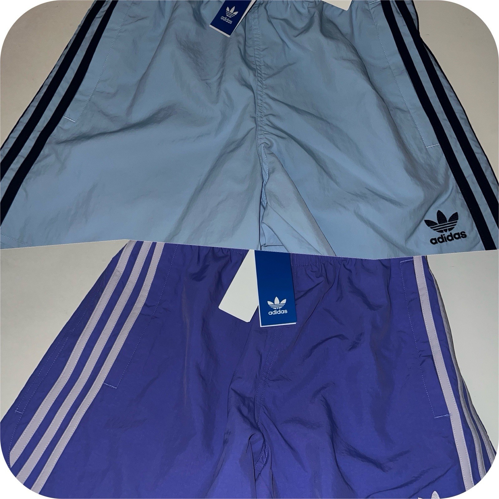 adidas Originals Sprinter Shorts Purple or Blue Men’s Sz XS-XXL $45 NEW