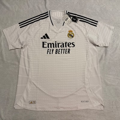 2024-25 Adidas Men s Real Madrid Authentic Version Home Soccer Jersey XL