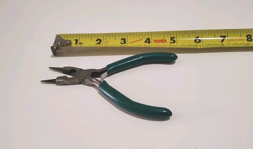 5 Inch Round Nose Pliers Jewelry Making Wire Wrapping Craft Tool Gently Used
