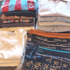 Bekleidungspaket, Herren, hochwertig, neu und gebraucht, 22 Teile.