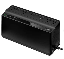 NEW APC Back-UPS 600VA 7 Outlet Battery Backup and Surge Protector Power Black