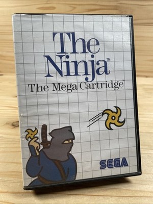 Sega Master System Spiel   THE NINJA - The Mega Cartridge #BL