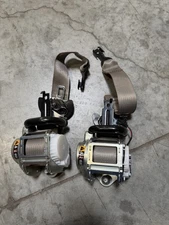 2014-2018 Chevy Silverado GMC Sierra LH RH Set SEAT BELT Tan OEM