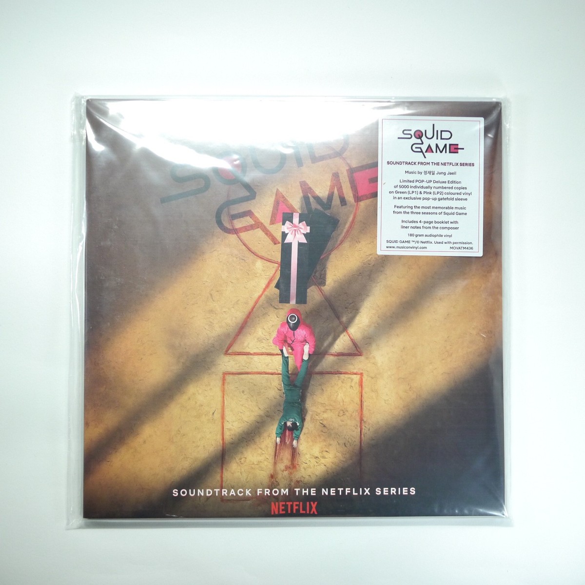 Squid Game 1~3 Soundtrack Vinyl [Limited Edition, Numbered, 180G