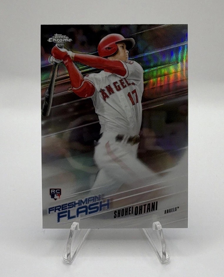 2018 Topps Chrome Freshman Flash Shohei Ohtani #FF-1 (RC) Rookie 🔥🔥 Dodgers