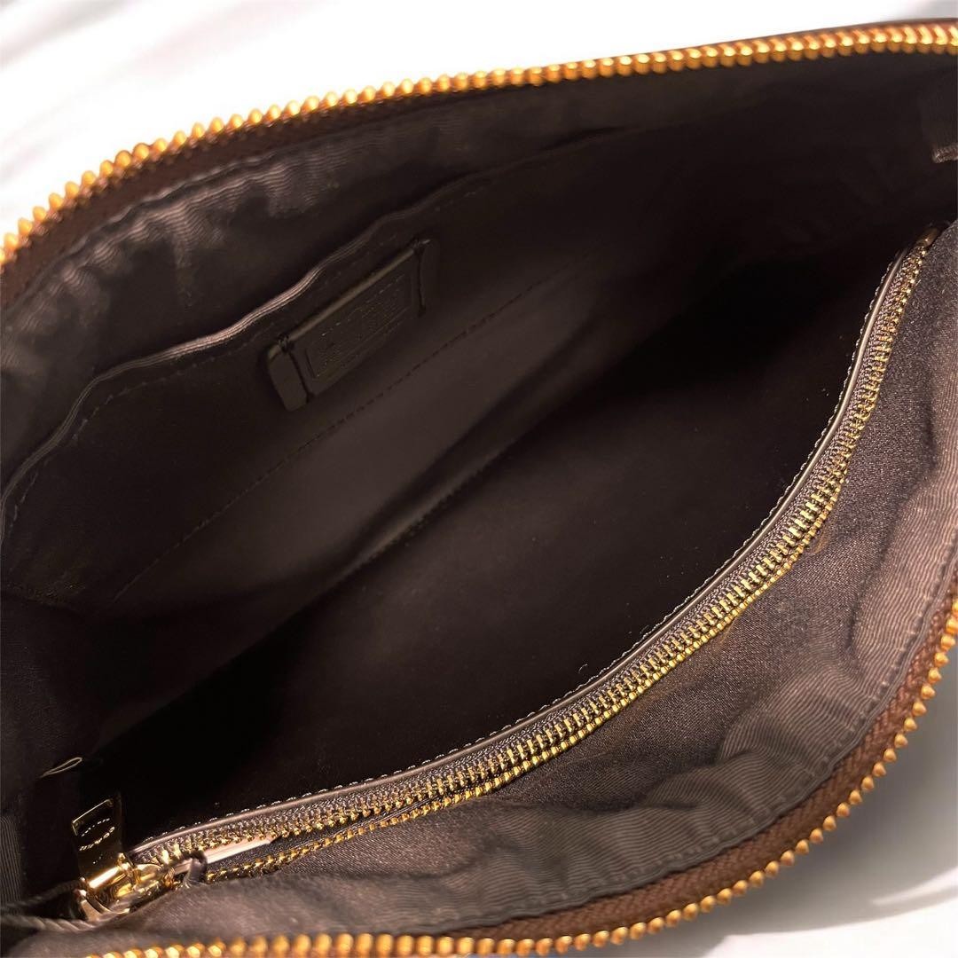 [Extremely Good Condition] COACH Brown Shoulder B… - image 4
