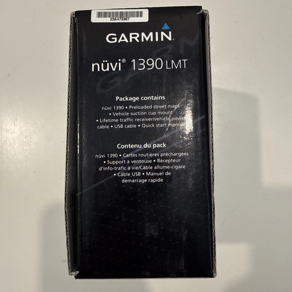 Garmin Nüvi 1390LMT GPS with Lifetime Maps and Traffic Updates - Image 3 of 4