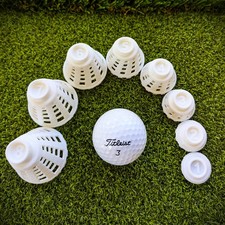 Golf Tees - For Indoor Simulators and Outdoor Golfing - White