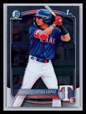 Jesus Lopez Texas Rangers 2025 Bowman #BCP-88 Chrome Prospects