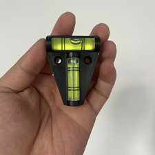 Horizontal Bubble Triangle Level Green Bullseye Circular Spirit Level T-Type Sco
