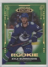 2021-22 Upper Deck Stature Rookies Green 74/149 Kyle Burroughs #196 2vh