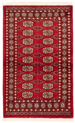 Traditional 3'2'' x 5'0'' Oriental Area Rug Hand-Knotted Wool Carpet