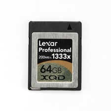 Lexar 64GB XQD Professional 1333x Memory Card - SKU 2038079
