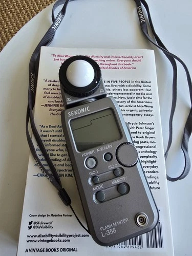 Sekonic L-358 Flash Master Digital Light Meter