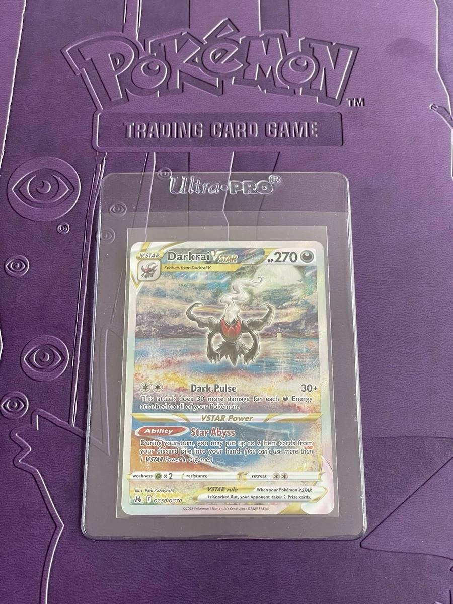 Darkrai VSTAR GG50/GG70 SWSH: Crown Zenith: Galarian Gallery for